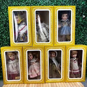 Vintage Day-by-Day Effanbee Series 1980COMPLETE set all seven dolls Rare